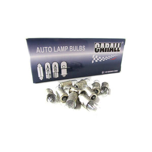 10x Lampade Alogene Mignon J T2W BA7S 12V 2W Cruscotto Strumentazione Auto