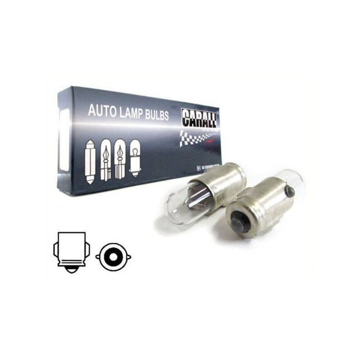 10x Lampade Alogene Mignon J T2W BA7S 12V 2W Cruscotto Strumentazione Auto