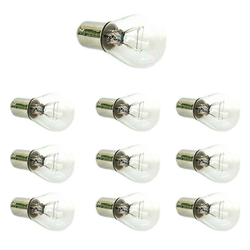10x Lampade Alogene S25 P21/5W 24V BAY15D Doppio Filamento Stop Posizione Camion