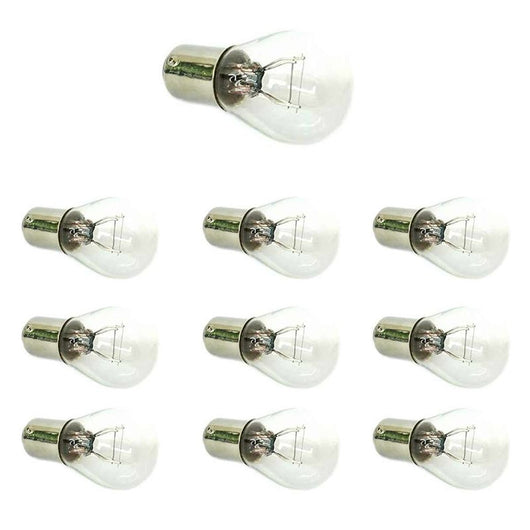10x Lampade Alogene S25 P21/5W 24V BAY15D Doppio Filamento Stop Posizione Camion