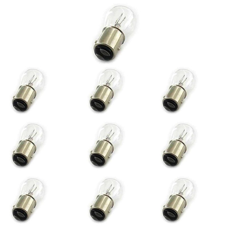 10 Pezzi Lampade Alogene S25 P21/4W 24V BAZ15D Asimmetriche Veicoli Industriali