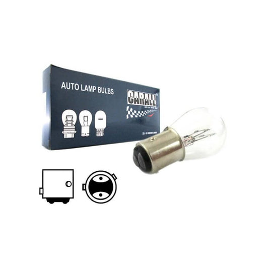 10 Pezzi Lampade Alogene S25 P21/4W 24V BAZ15D Asimmetriche Veicoli Industriali