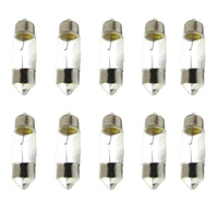 10x Lampade Alogene Siluro T11 31mm 12V 5W SV8,5-8 Interni Targa Auto