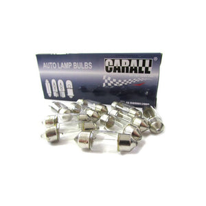 10x Lampade Alogene Siluro T11 31mm 12V 5W SV8,5-8 Interni Targa Auto