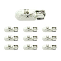 10 Lampade Alogene T10 W5W 24V 5W Tutto Vetro W2,1x9,5d per Camion e Veicoli 24V