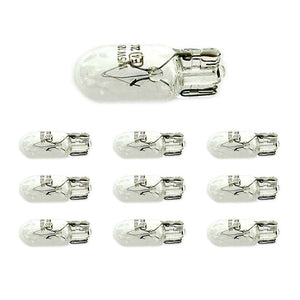 10 Lampade Alogene T10 W5W 24V 5W Tutto Vetro W2,1x9,5d per Camion e Veicoli 24V