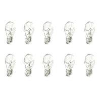 10x Lampade Alogene T15 W16W 12V 16W Wedge Tutto Vetro Retromarcia Posizione