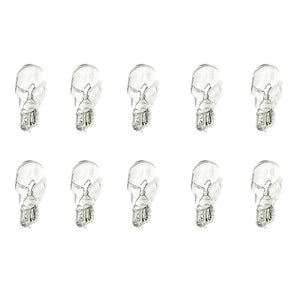 10x Lampade Alogene T15 W16W 12V 16W Wedge Tutto Vetro Retromarcia Posizione