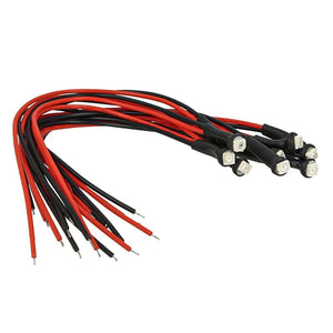 10 Pezzi Micro Mini Lampada LED 12V SMD 3528 Verde Per Luci Spia Auto Jeep