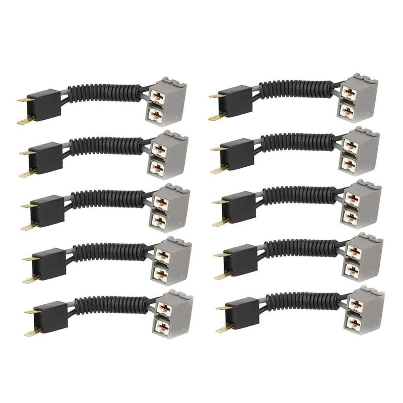 10 Pezzi Portalampada Convertitore H7 Base Ceramica