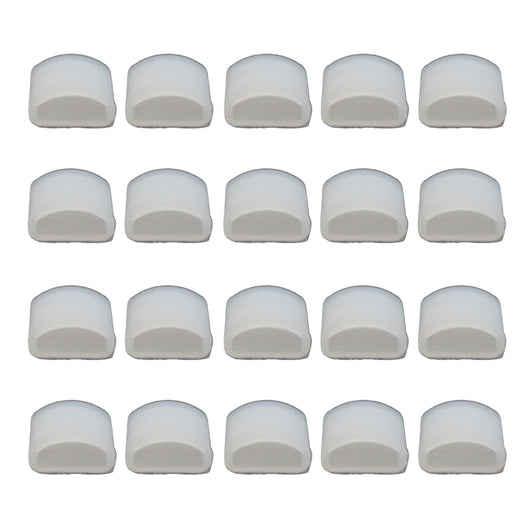 10 Pezzi Tappo di Chiusura Termine In Coda Per Striscia Led COB 220V IP65 SL22011