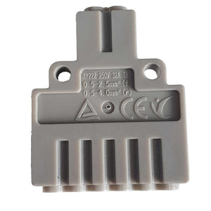 10 Sdoppiatore Elettrico Compatto Connettore Morsetto Elettrico Cavo Connettore 2P-6P