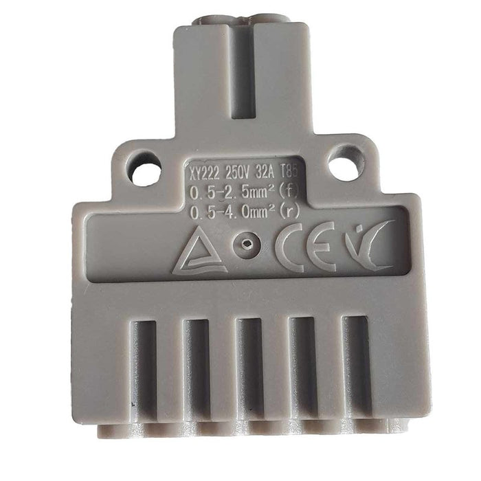 10 Sdoppiatore Elettrico Compatto Connettore Morsetto Elettrico Cavo Connettore 2P-6P