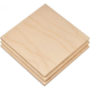 10 fogli pannello compensato 6 mm betulla baltica  A6 - 105 x 148 mm