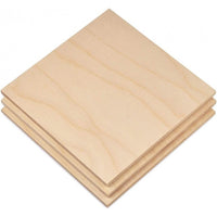 10 fogli pannello compensato 6 mm Pioppo A4 - 210 x 297 mm