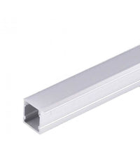 Profilo In Alluminio Da 2 Mt Incasso Con Copertura Opaca Per Strip Led Al-16         