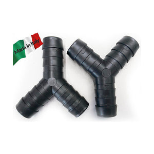 10 pz. giunto a Y tre vie per rotolo tubo scarico lavatrice lavastoviglie diametro 19