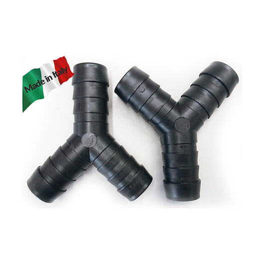 10 pz. giunto a Y tre vie per rotolo tubo scarico lavatrice lavastoviglie diametro 19