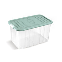 CONTENITORE SALVASPAZIO "EVERBOX" CON COPERCHIO + CLIPS RETTANGOLARE MIS. "S"  MHOME 10.3106.1.12.S