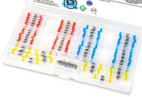 100 Connettori per saldatura connettori termoretraibilI connettorI cavi 07479