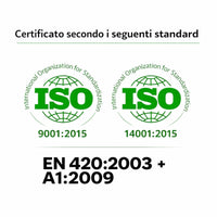 100 Guanti Monouso in Lattice Naturale Leggermente Talcati Taglia L Resistenti per Uso Professionale 830001700