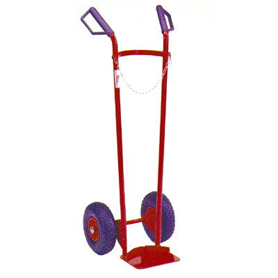 Carrello per bombola singolo (morsettorapido made in italy)
