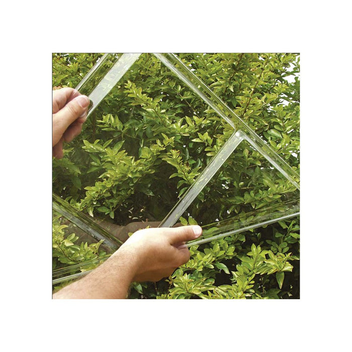 Doris serra da giardino in alluminio anodizzato (medium)