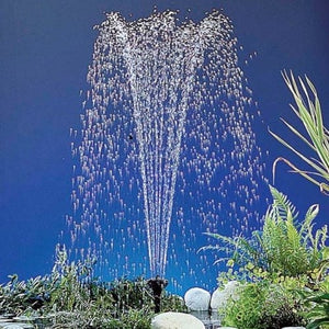 Verdemax serie 1500 pompa laghetto 1500 lt/h con giochi e regolatore di portata