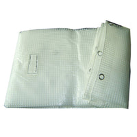 Telo leno trasparente con rete (3x4 mt)