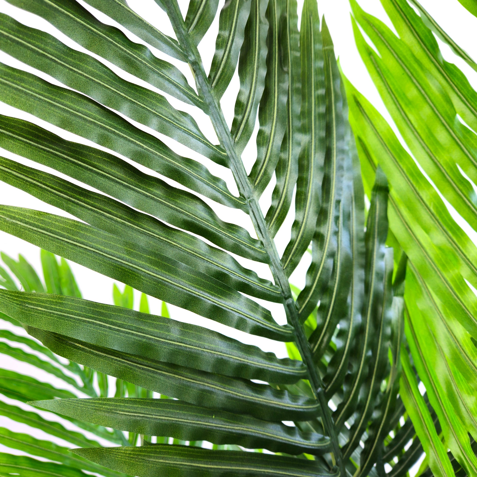 Pianta artificiale per interno Palma areca cm 150 verde con vaso