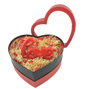 Box regalo San Valentino a forma di cuore