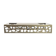 Panca Porta Vasi in metallo Goot cm 150x50x40