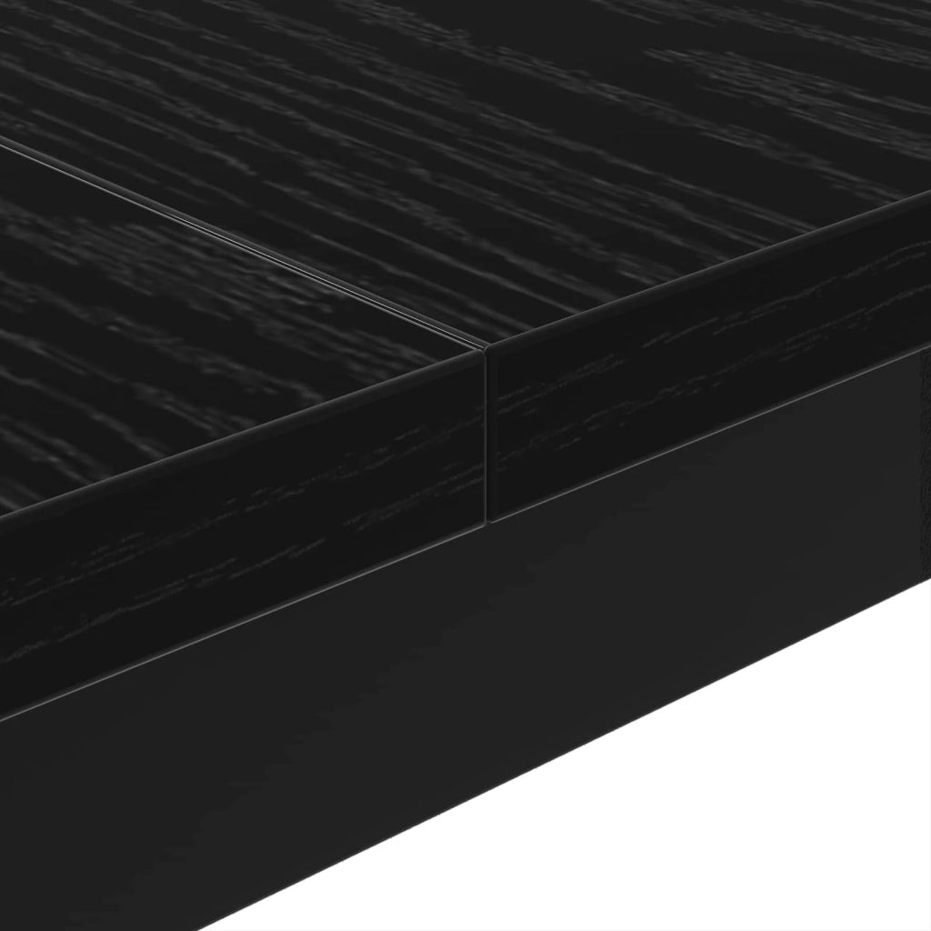 Tavolino da salotto Rovere Nero 100 x 100 x 45 cm 892584