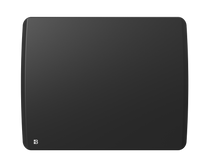 Radiatore elettrico fisso ad inerzia ceramica a secco 1000W ARIA orizzontale nero