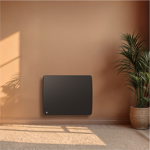 Radiatore elettrico fisso ad inerzia ceramica a secco 1000W ARIA orizzontale nero