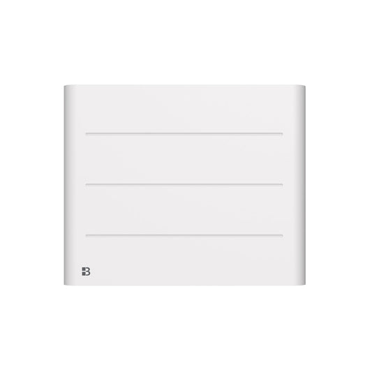 Radiatore elettrico fisso ad inerzia ceramica a secco 1000W TANIN orizzontale bianco