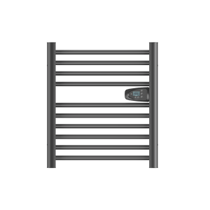 Scaldasalviette elettrico senza fluido Besther HESTIA nero 300W, H.62xL.54cm