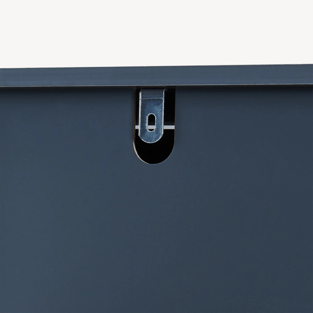 Mobile a Colonna Svanes con 2 Ante in Bambù e 6 Scomparti 170 x 30 x 30 cm - Grigio Scuro/Naturale [en.casa]