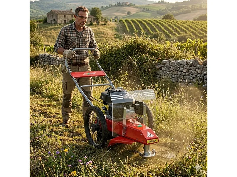 Decespugliatore a ruote semovente Valgarden FL 161 H con motore Honda