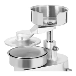 Hamburgatrice professionale contenitore inox 130 mm 14_0004980