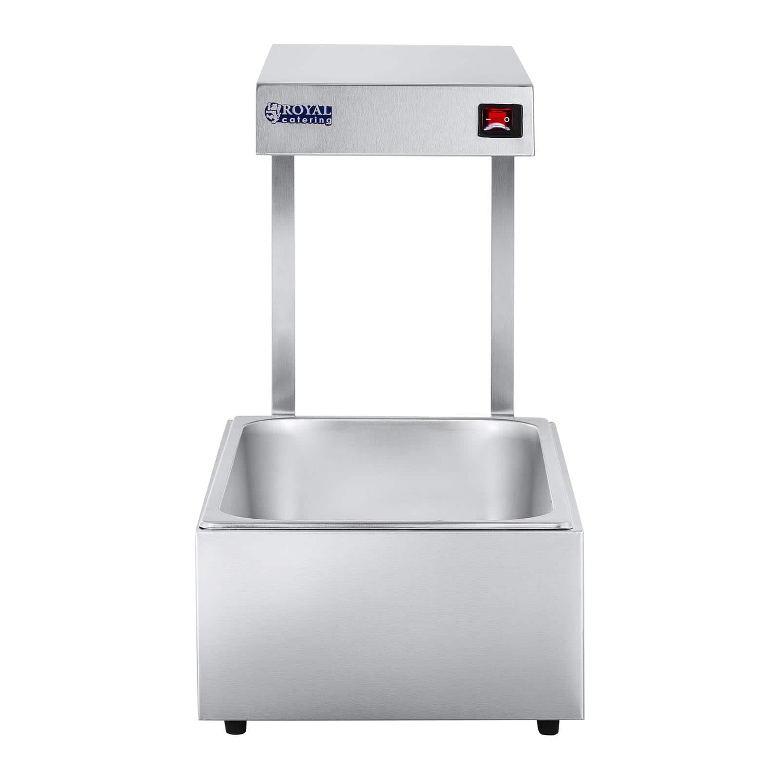 Ponte termico Bacinella GN 1/1 da 500 watt acciaio inox 14_0004311