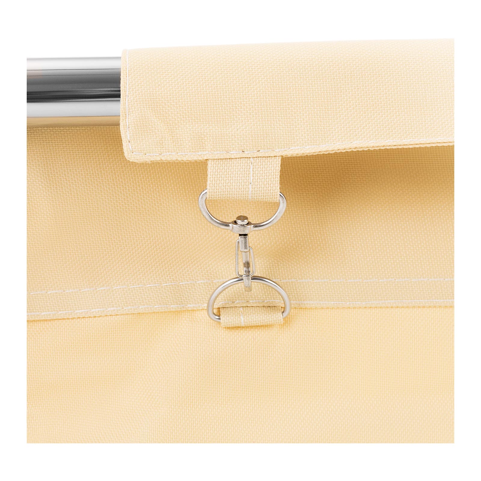 Carrello portabiancheria con ruote (250 litri, 4 ruote in gomma scorrevole, 2 ruote con freno di stazionamento, borsa trolley in poliuretano) 14_0004375