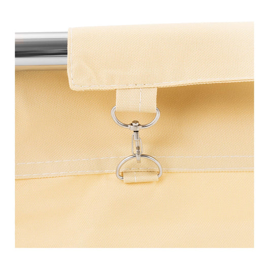 Carrello portabiancheria con ruote (250 litri, 4 ruote in gomma scorrevole, 2 ruote con freno di stazionamento, borsa trolley in poliuretano) 14_0004375