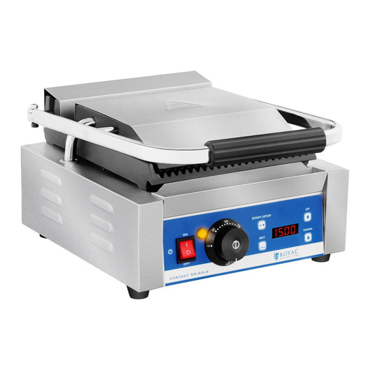 Panini maker in acciaio inox ghisa smaltata timer rigato 1800 watt 14_0002325