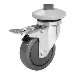 Carrello di servizio in acciaio inox - 3 ripiani - fino a 150 kg 14_0000949