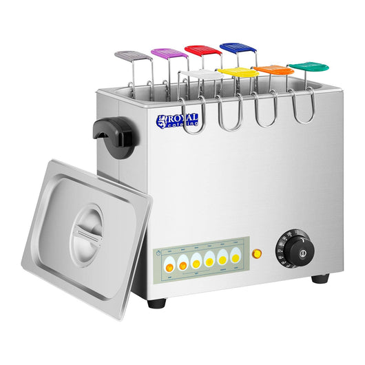 cuociuova cuoci uova elettrico portauovo professionale 2.600 watt fino a 8 uova acciaio inox 8 cucchiai portauovo 4 portauova 14 0003950