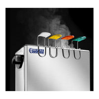 cuociuova cuoci uova elettrico portauovo professionale 2.600 watt fino a 8 uova acciaio inox 8 cucchiai portauovo 4 portauova 14 0003950