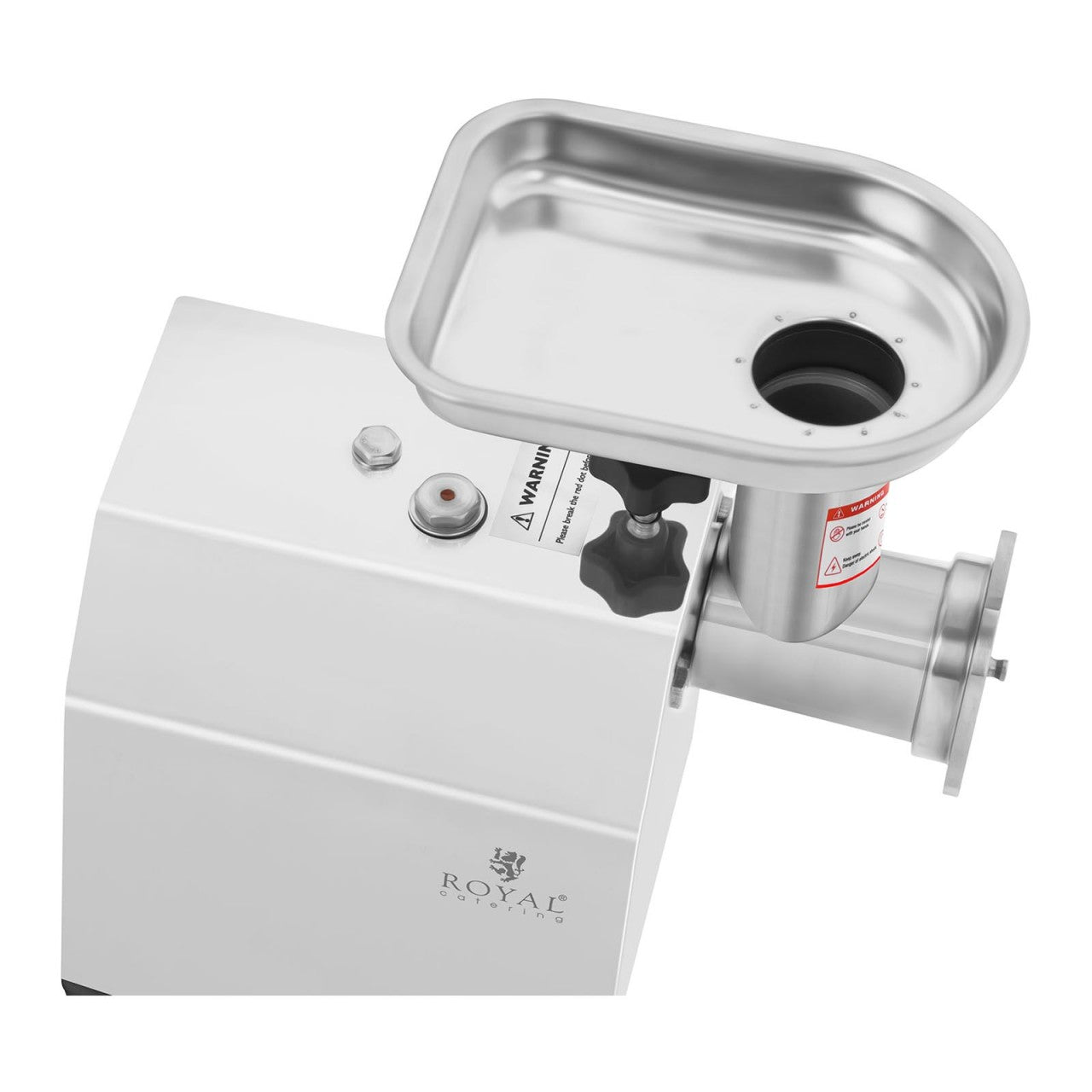 Tritacarne inox funzione reverse 70 kg/h potenza: 600 watt 14_0001956