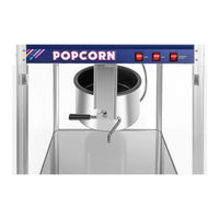 Macchina per popcorn blu - 16 once - XXL 14_0002345