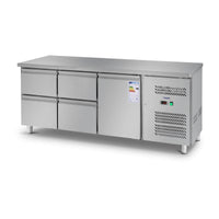 Tavolo refrigerato 403 litri 1 porta 4 cassetti 14_0005371
